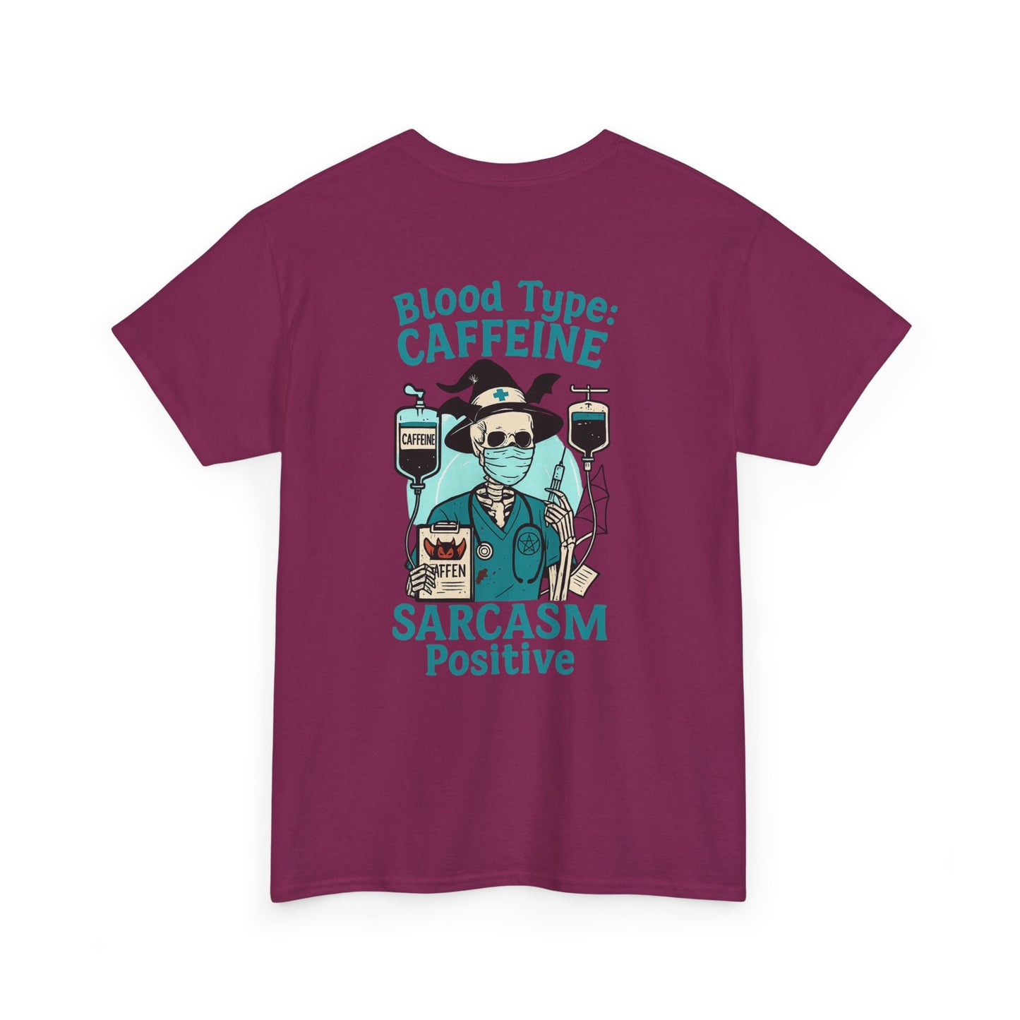 Caffeine Sarcasm Tee - Perfect Gift for Coffee Lovers, Unisex T-Shirt for Casual Wear, Birthday, Holidays, Fun Sarcastic Gift