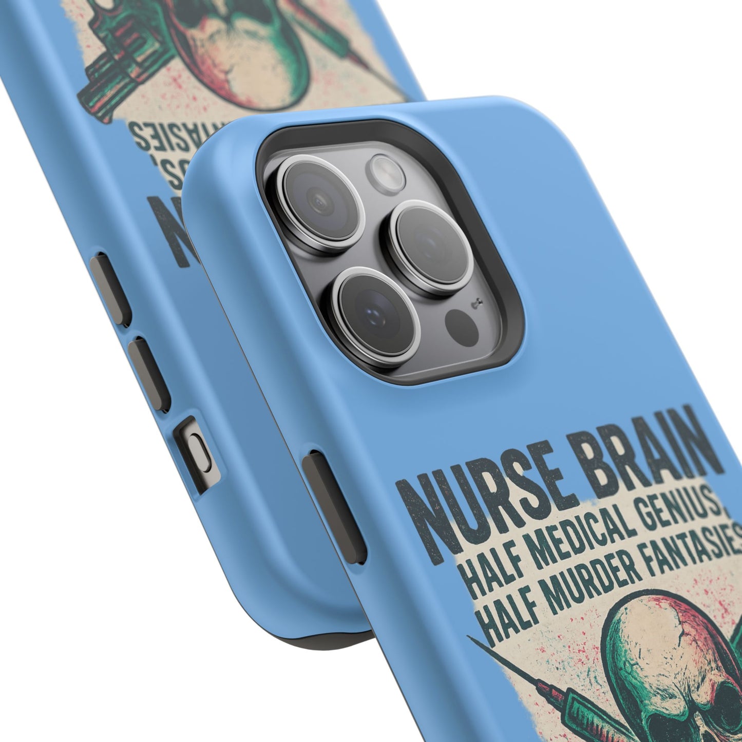 Nurse-Themed Phone Case, Medical Humor, Gift for Nurses, Unique Phone Accessory, Hospital Humor, Durable Tough Case