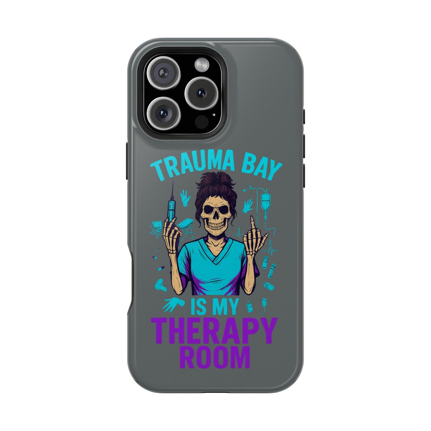 Magnetic Phone Case: Trauma Bay Is My Therapy Room - Perfect for Medical Professionals, Gifts for Nurses[...]