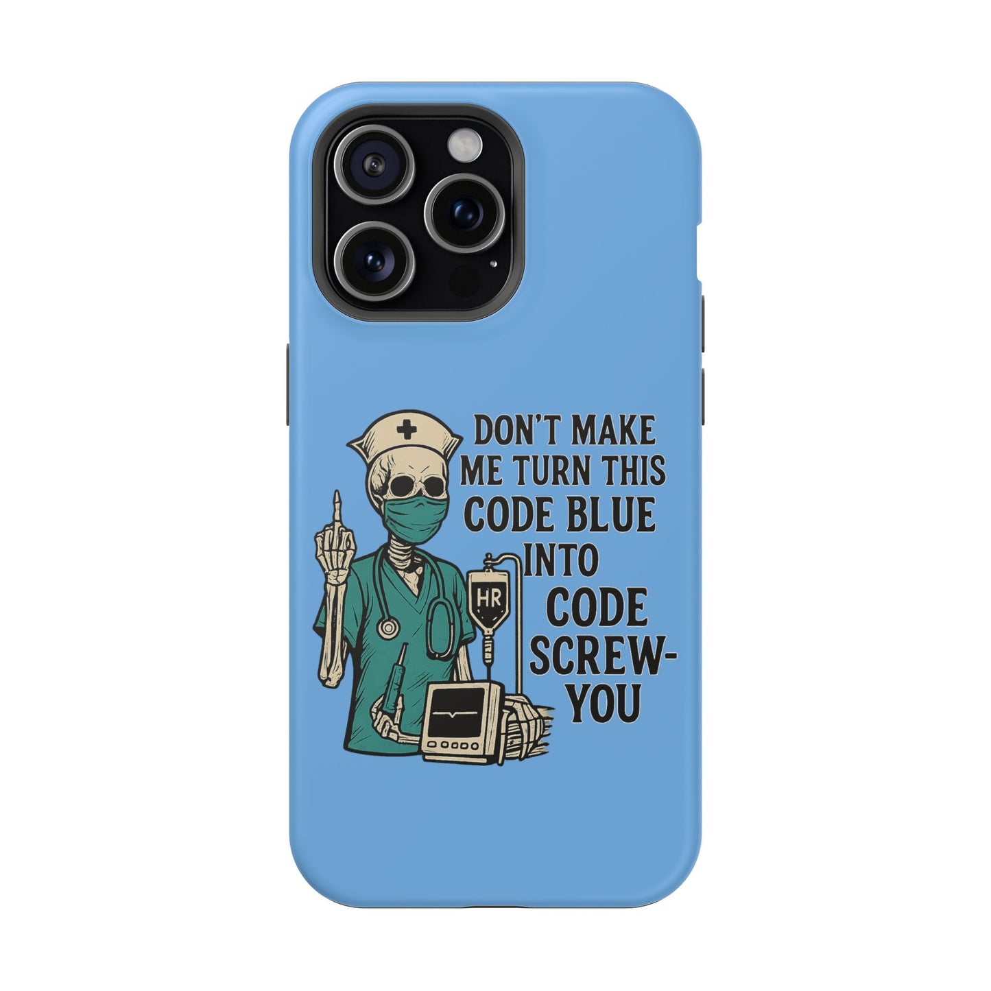 Magnetic Phone Cases with Medical Humor - Unique Gift for Nurses, Medical Professionals, Halloween, Birthday, Nursing School