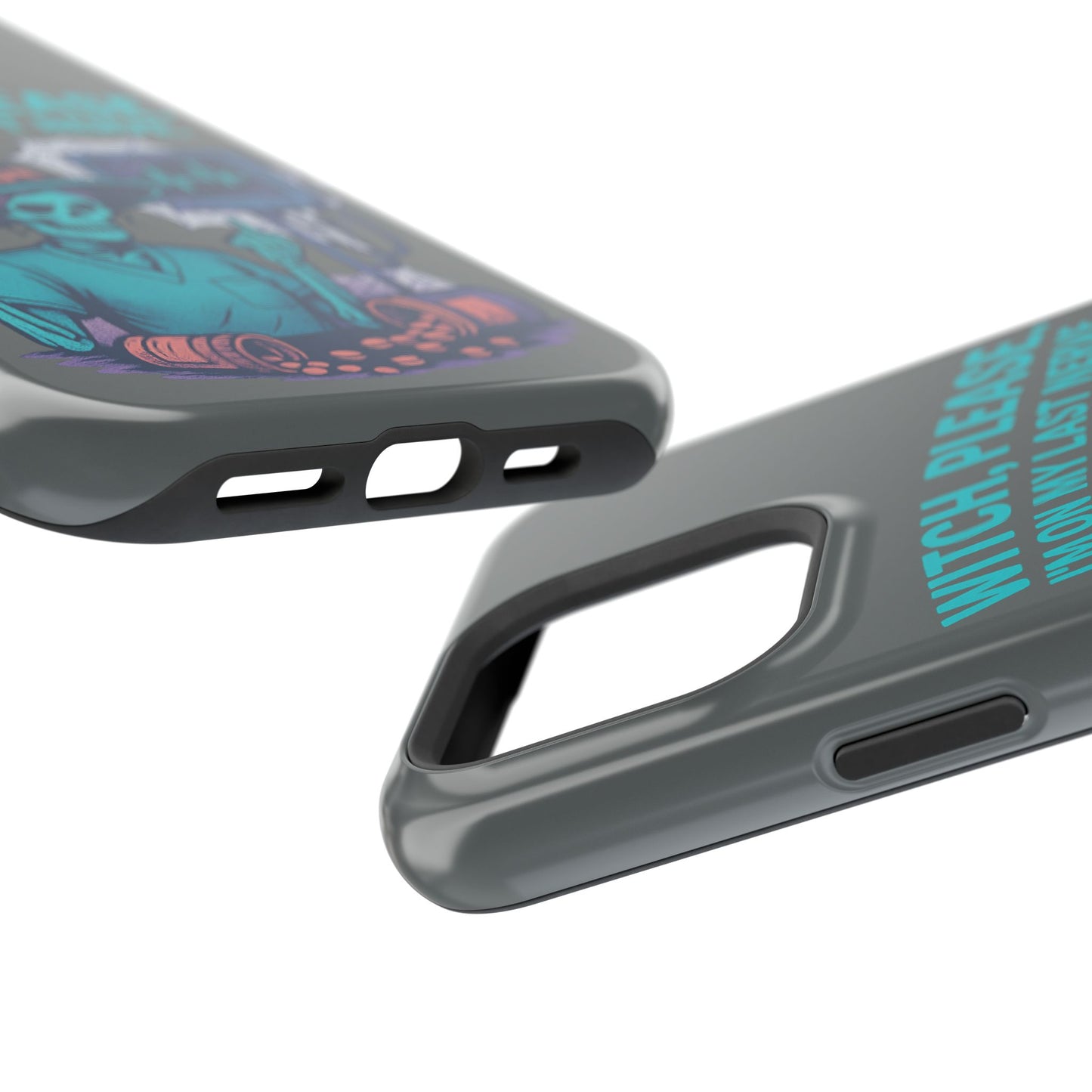 Spooky Phone Case: Witch Please! I'm On My Last Nerve, Halloween Gift, Cute Phone Accessory, Unique Tough Case, Funny Phone Protection