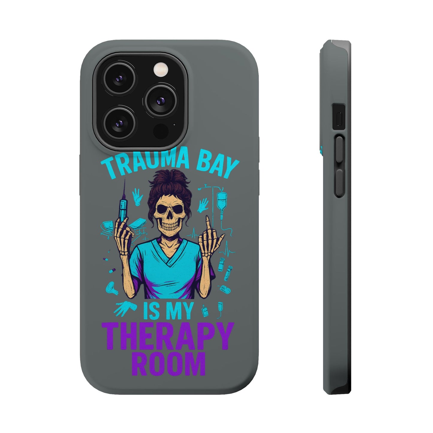 Magnetic Phone Case: Trauma Bay Is My Therapy Room - Perfect for Medical Professionals, Gifts for Nurses[...]