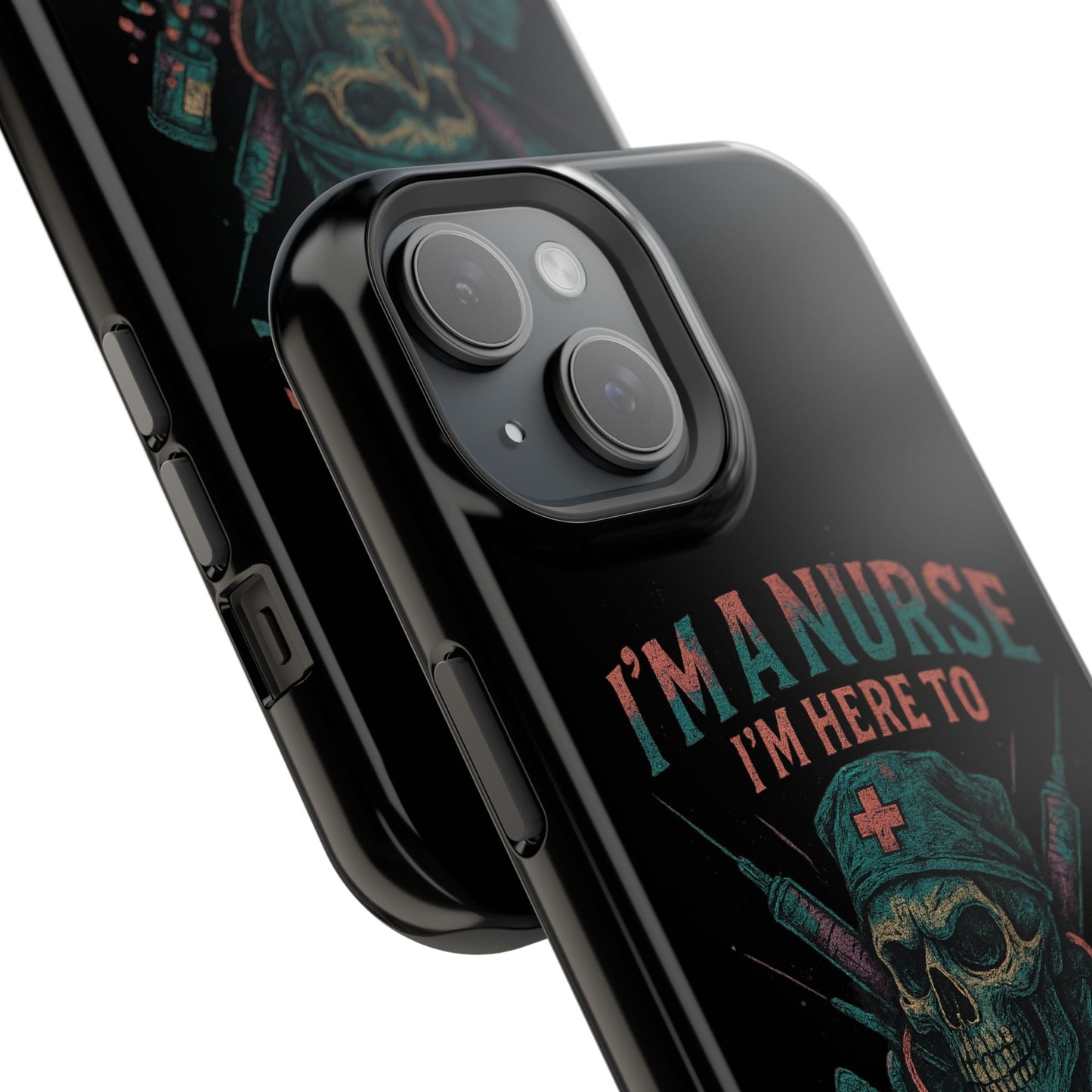 Nurse Humor Phone Case - Magnetic Tough Cases for Healthcare Professionals, Funny Nurse Gifts, Medical Gear, Supportive Nurse Accessories