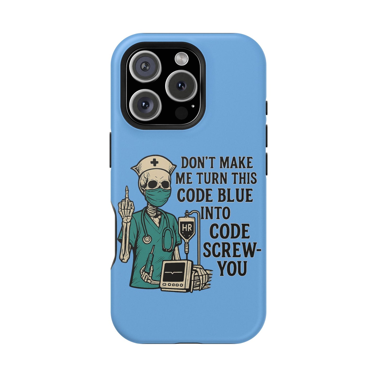 Magnetic Phone Cases with Medical Humor - Unique Gift for Nurses, Medical Professionals, Halloween, Birthday, Nursing School