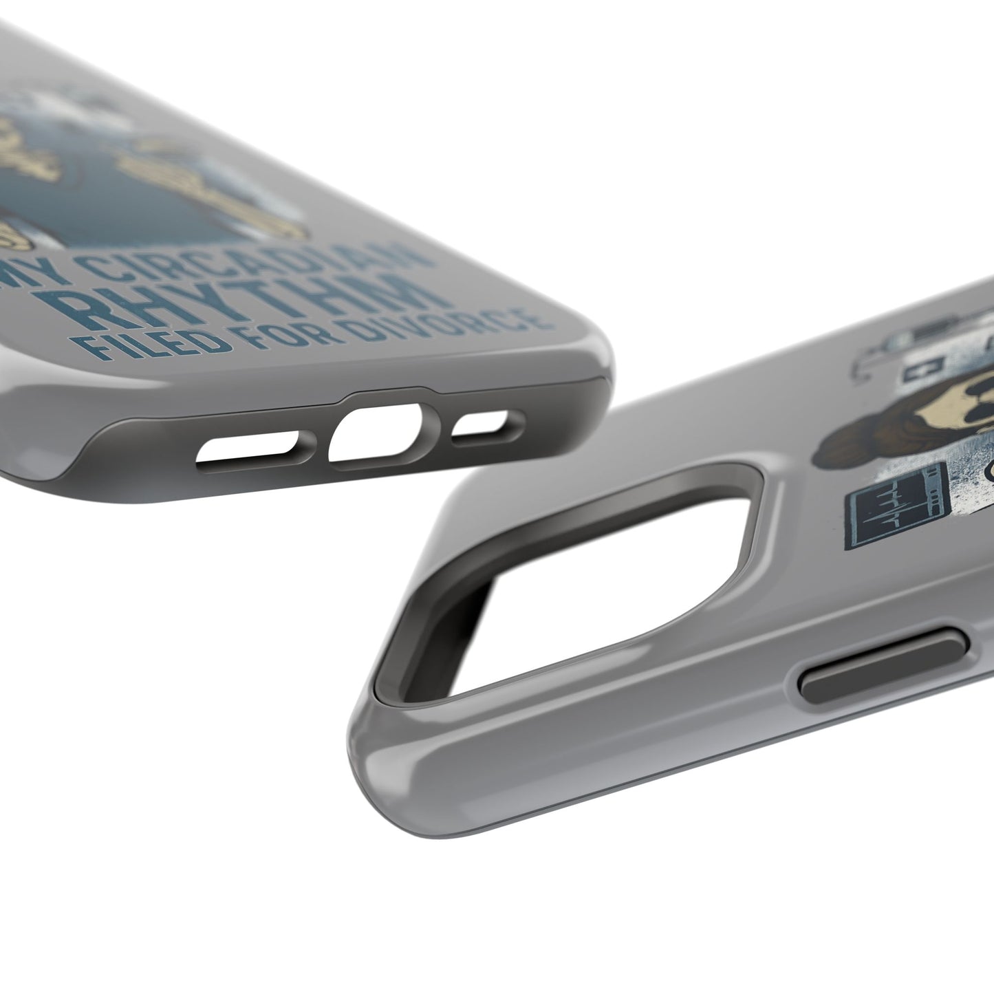 “My Circadian Rhythm Filed for Divorce” – Chaotic Nurse Phone Case