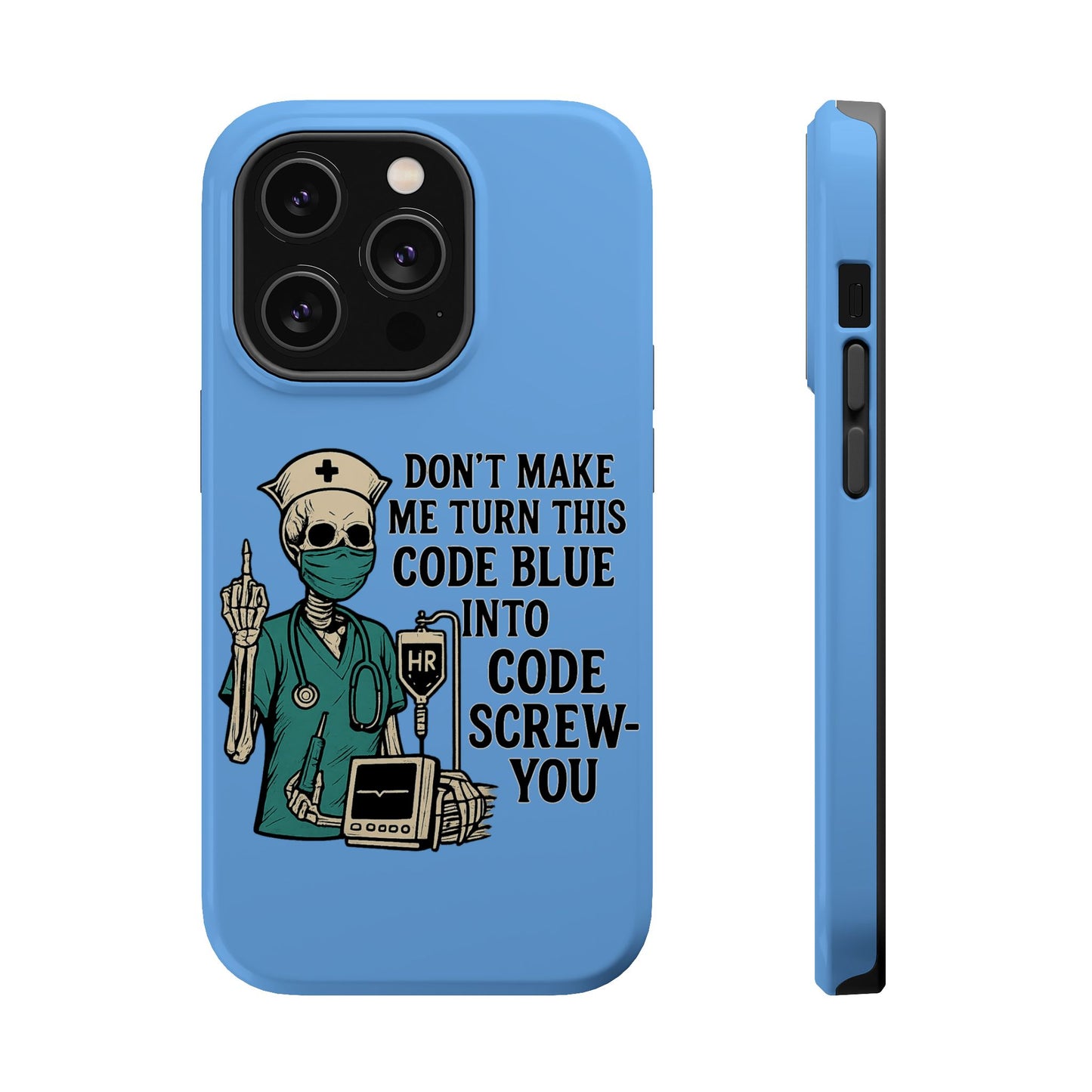 Magnetic Phone Cases with Medical Humor - Unique Gift for Nurses, Medical Professionals, Halloween, Birthday, Nursing School