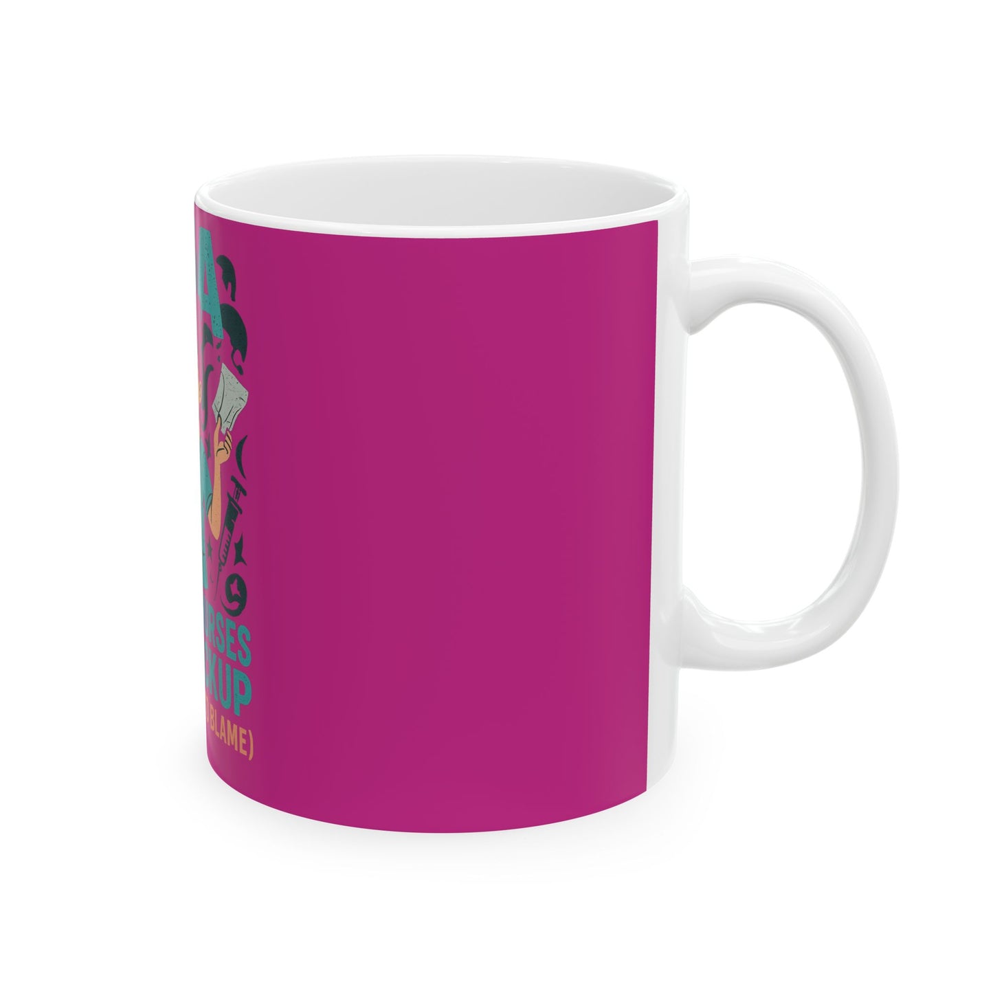 “CNA Because Nurses Need Backup (And Someone to Blame)” – CNA Life Mug