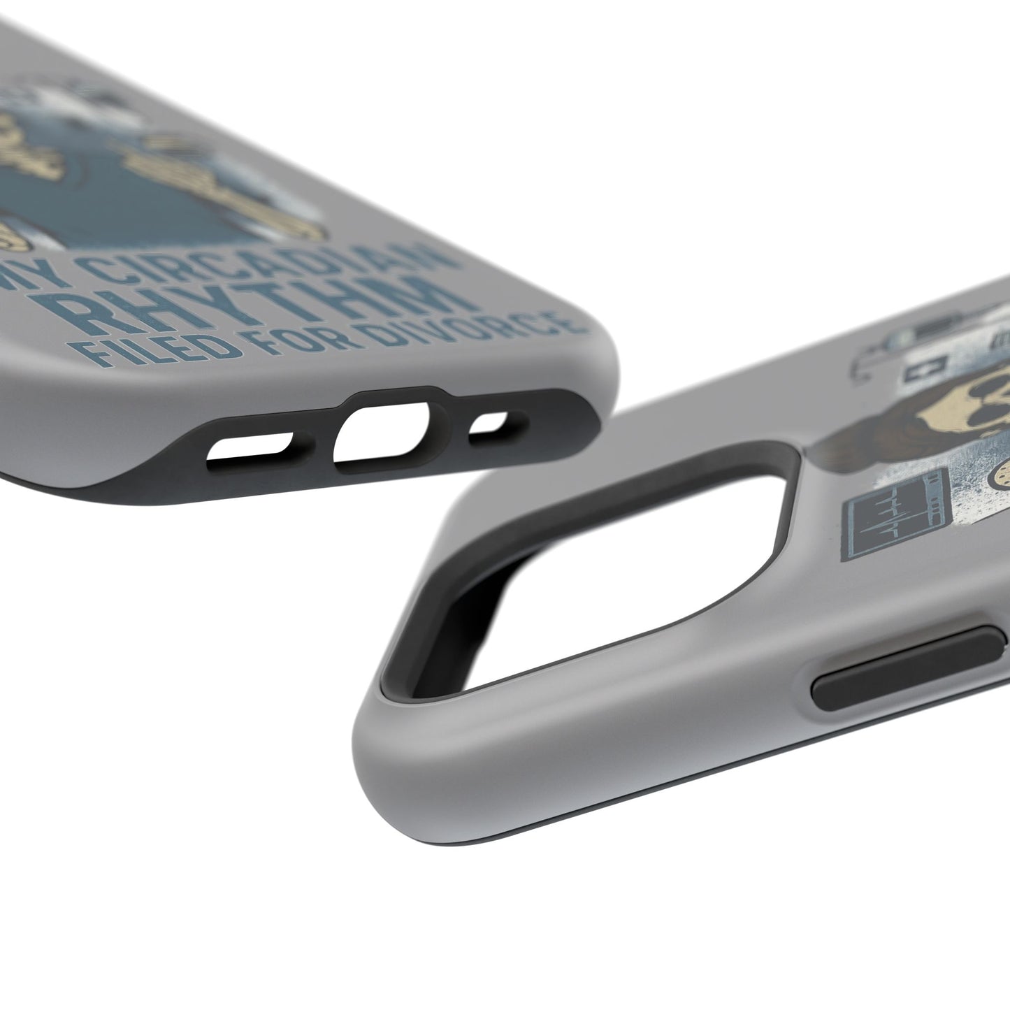 “My Circadian Rhythm Filed for Divorce” – Chaotic Nurse Phone Case