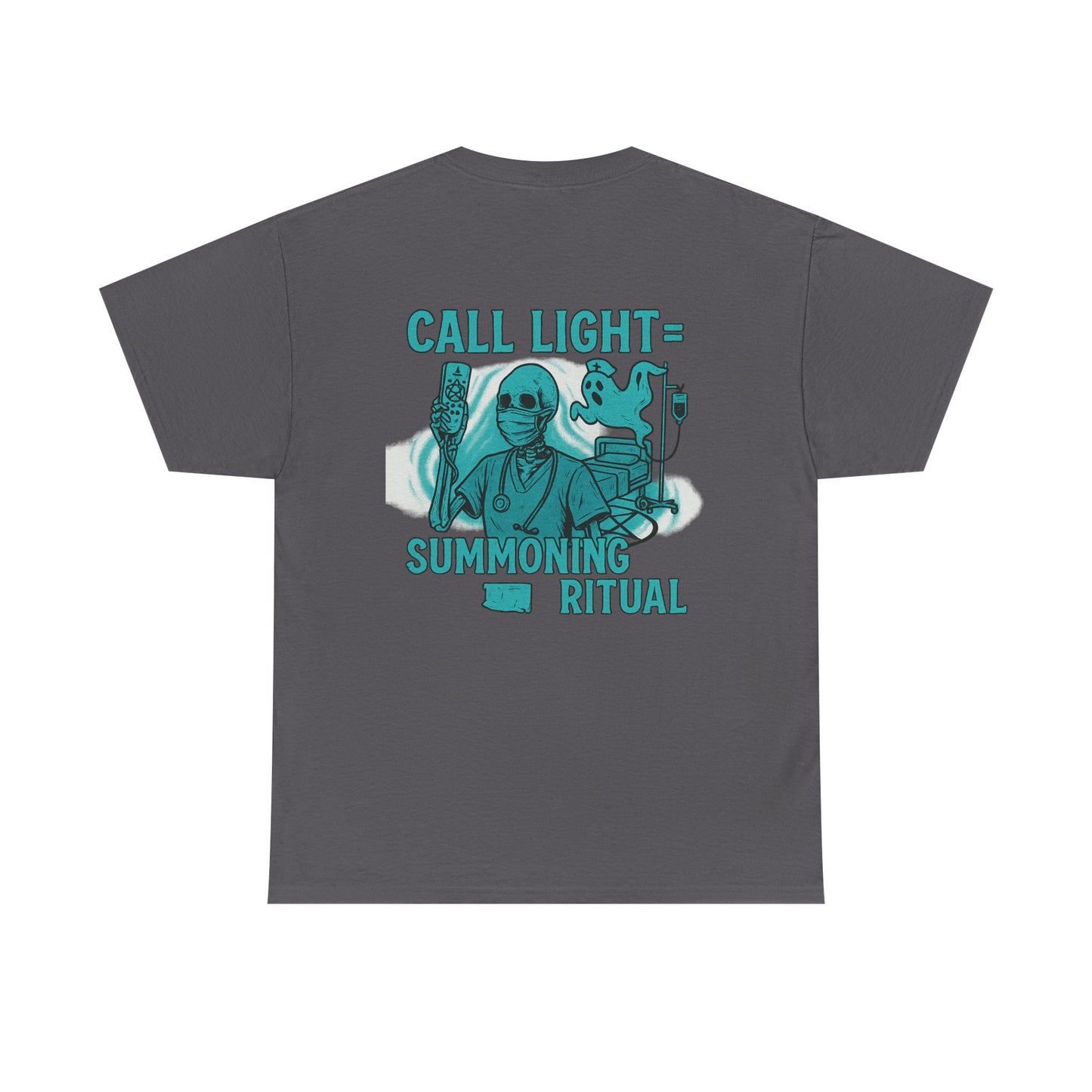 Mystical Summoning Tee, Unisex Everyday Shirt, Graphic Tee for Spooky Season, Perfect for Rituals or Gatherings, Unique Gift Idea
