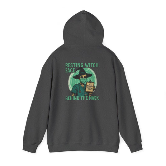 Resting Witch Face Unisex Hooded Sweatshirt, Halloween Sweatshirt, Funny Sweatshirt, Gift for Her/Him, Cozy Hoodie, Fall Fashion, [...]