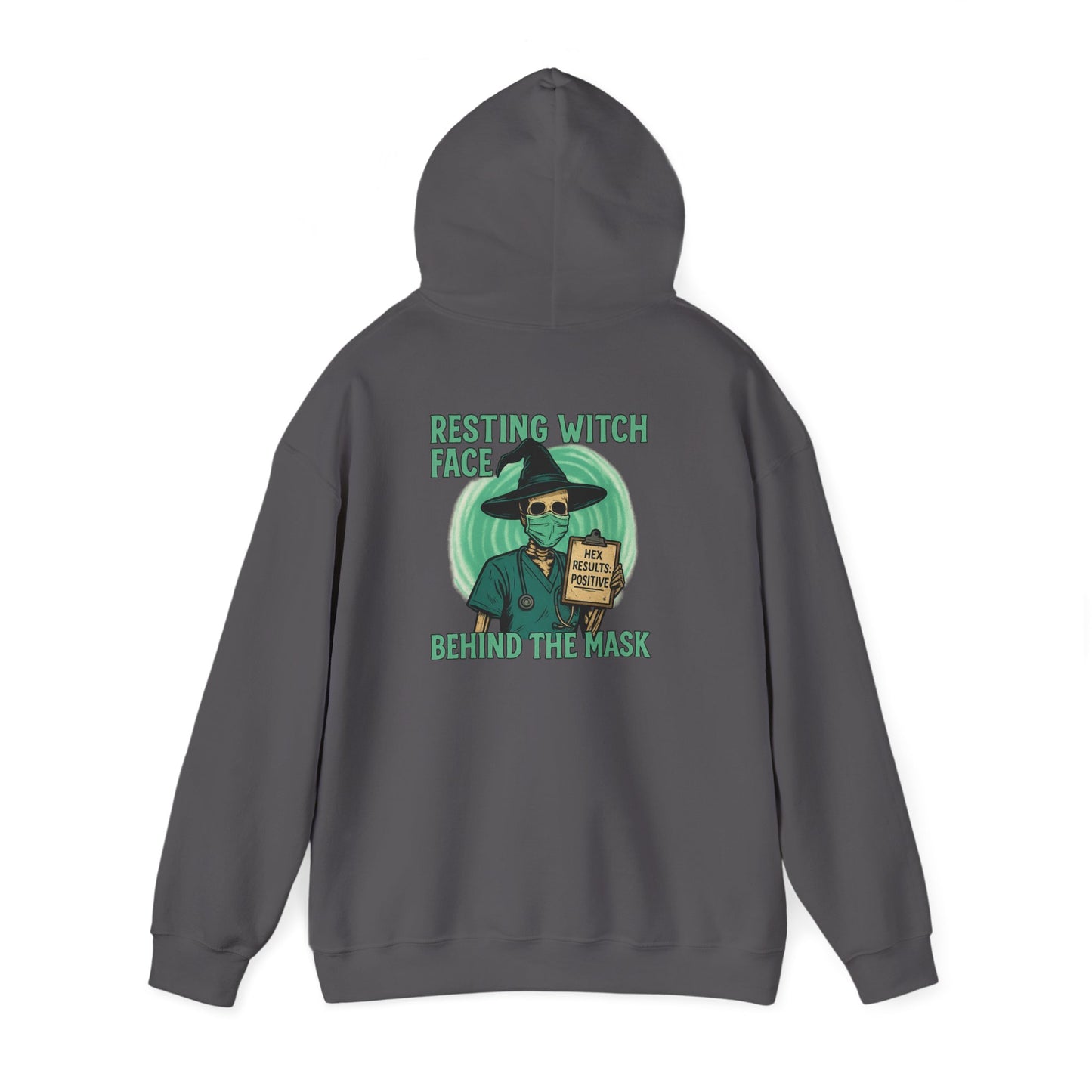Resting Witch Face Unisex Hooded Sweatshirt, Halloween Sweatshirt, Funny Sweatshirt, Gift for Her/Him, Cozy Hoodie, Fall Fashion, [...]
