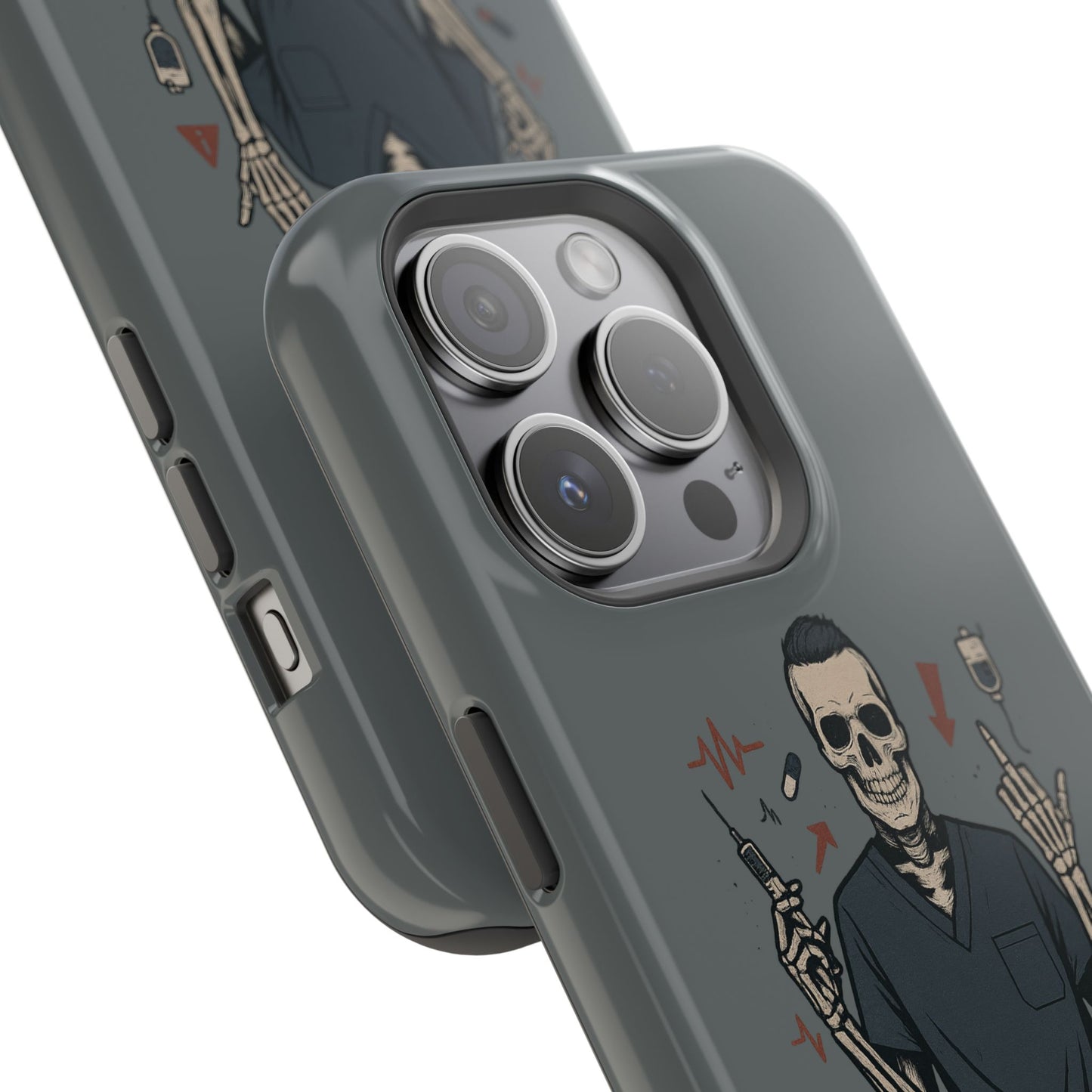 “I’ll Drop an IV and Your Ego in Less Than 30 Seconds” – Nurse Phone Case for Men