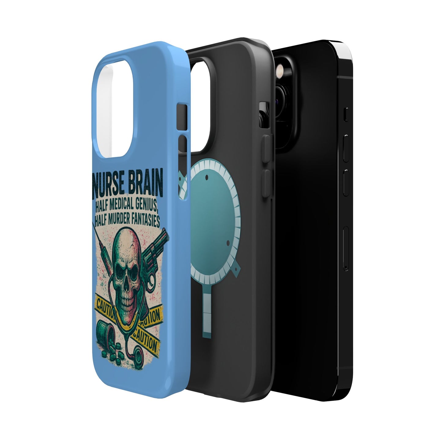 Nurse-Themed Phone Case, Medical Humor, Gift for Nurses, Unique Phone Accessory, Hospital Humor, Durable Tough Case