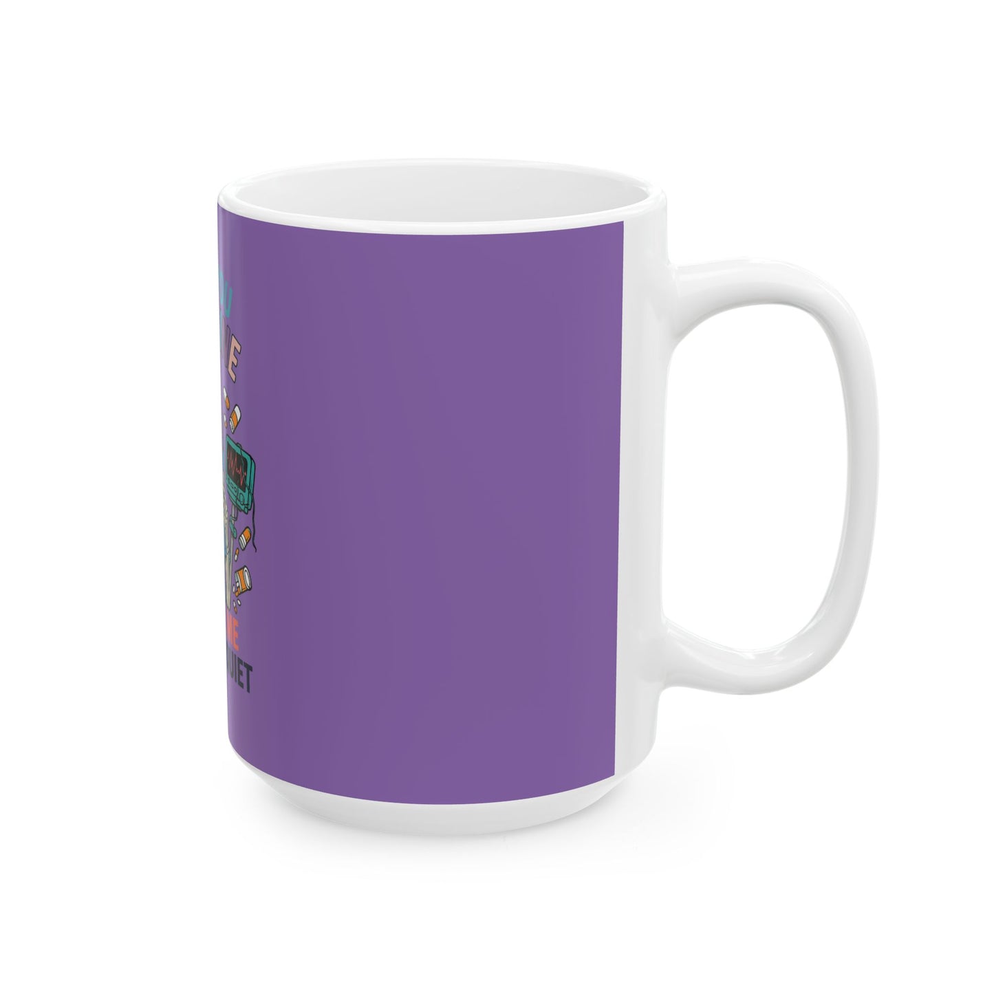 Funny Skeleton Nurse Ceramic Mug - "I Gave You Morphine, Now Give Me Peace and Quiet" - Perfect for Medical Staff, Gifts, Coffee [...]