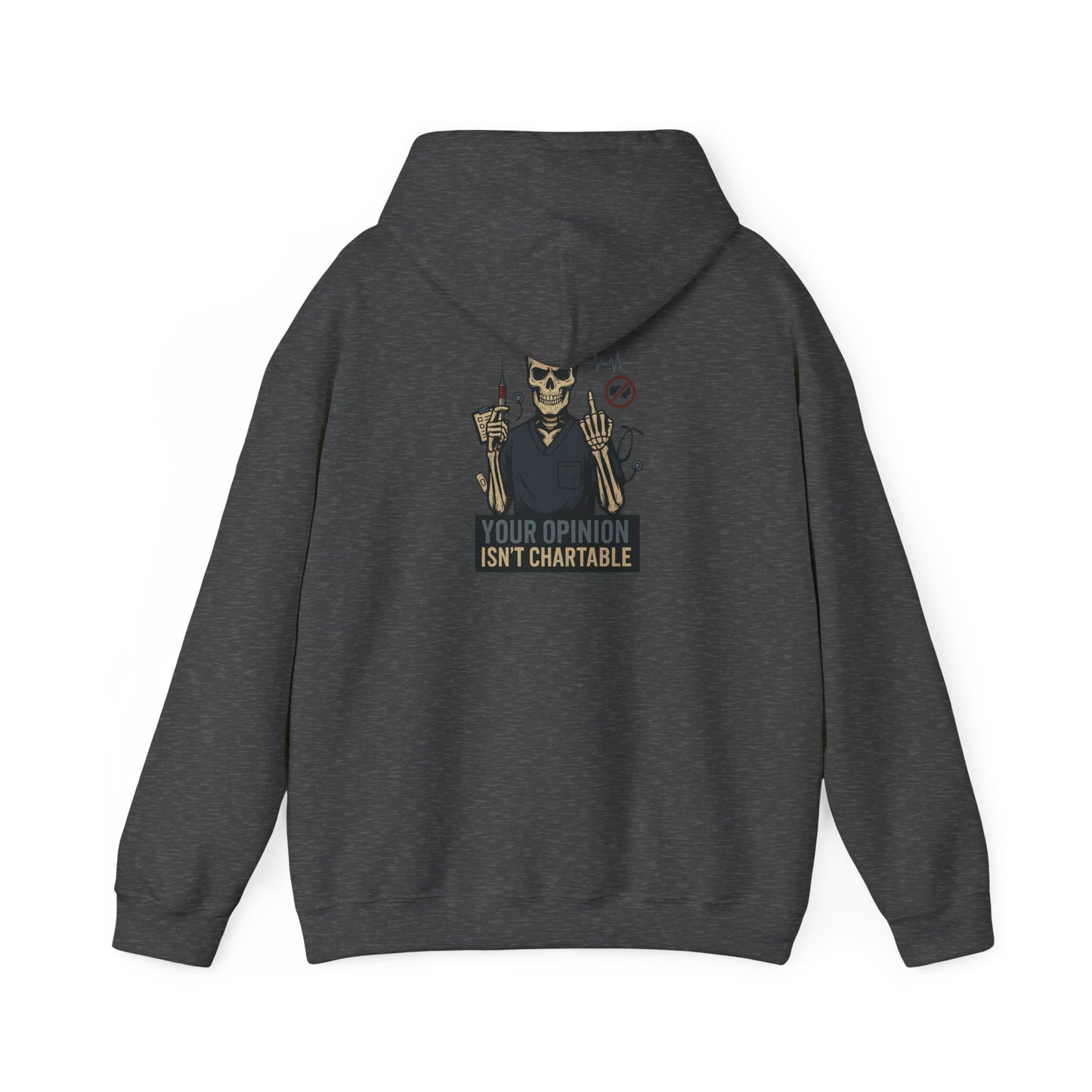 “Your Opinion Isn’t Chartable” – Men’s Chaos Hoodie