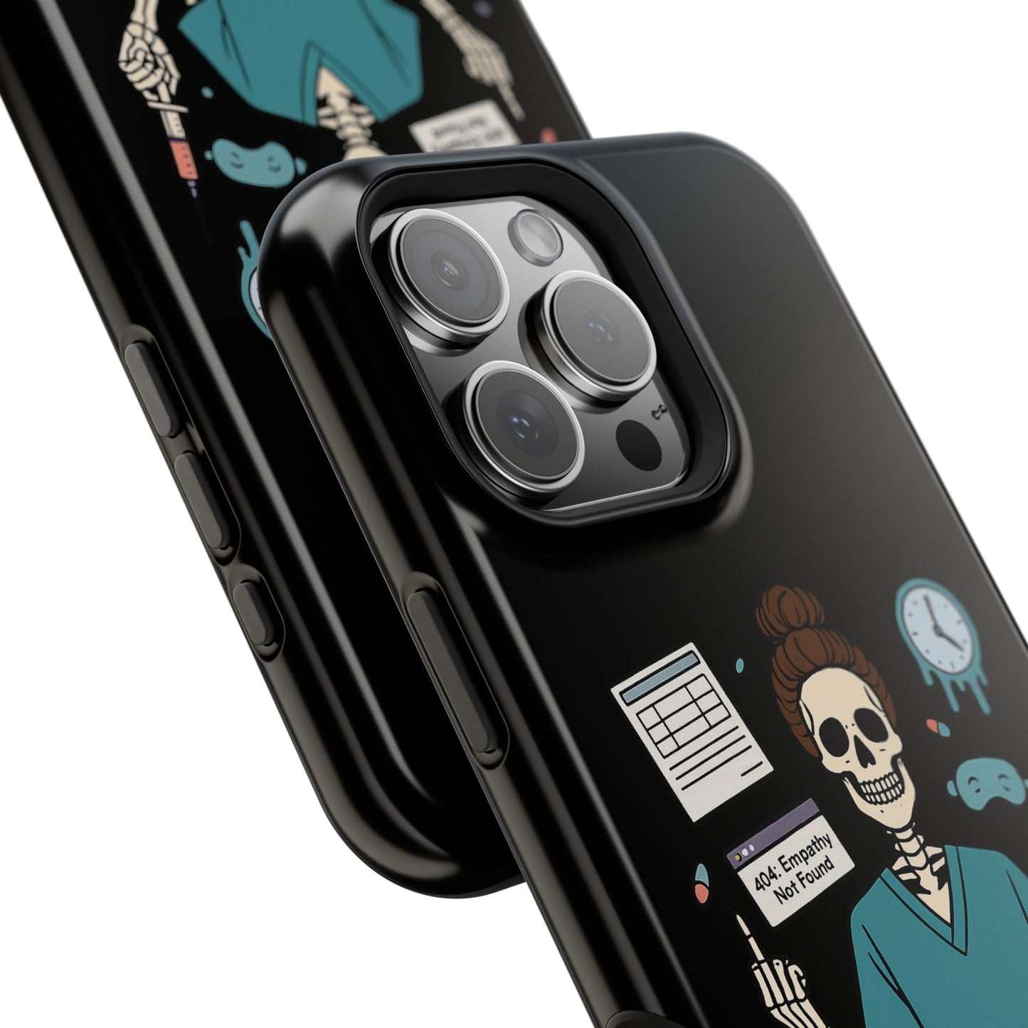 “I Came. I Cared. I Dissociated.” – Sarcastic Nurse Phone Case