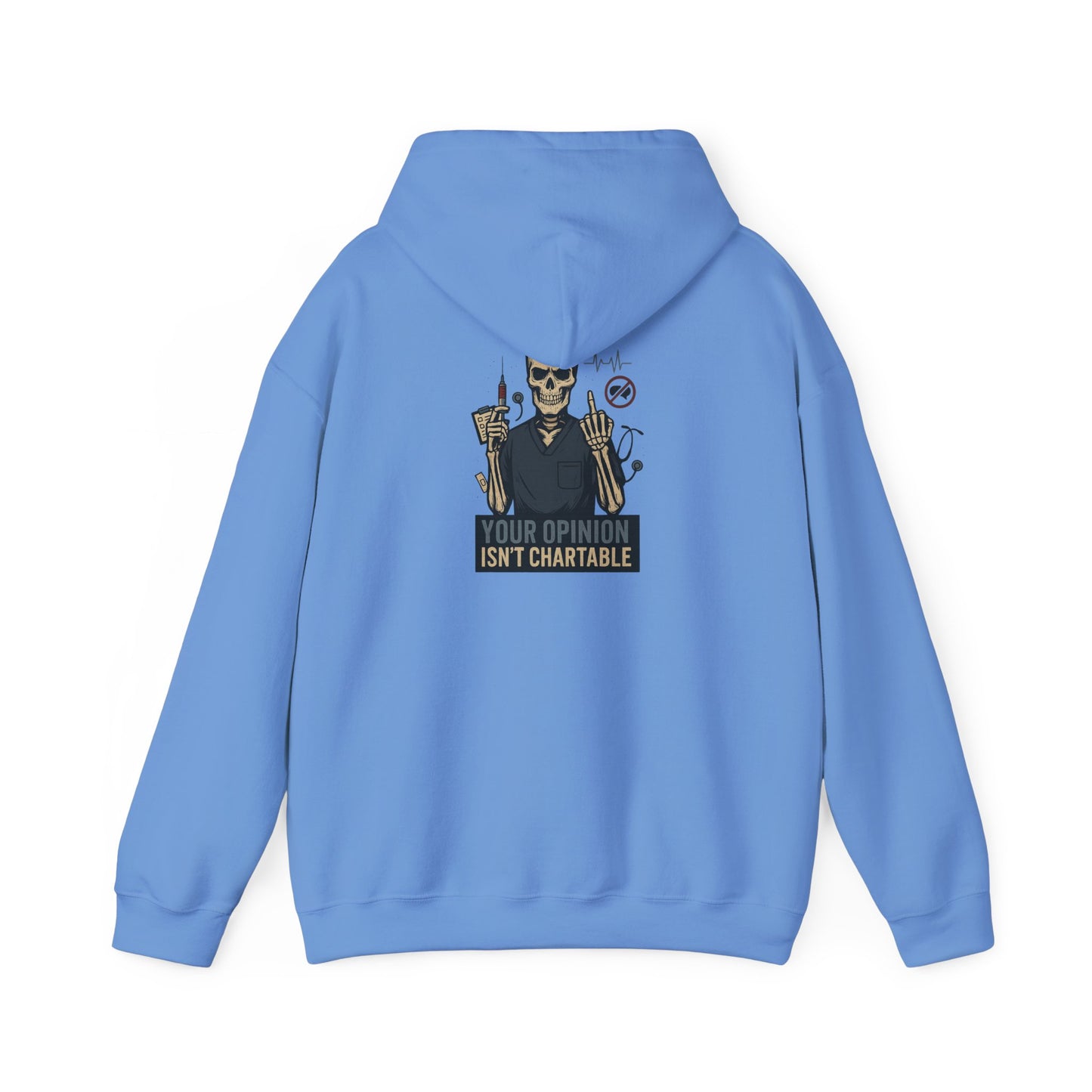 “Your Opinion Isn’t Chartable” – Men’s Chaos Hoodie