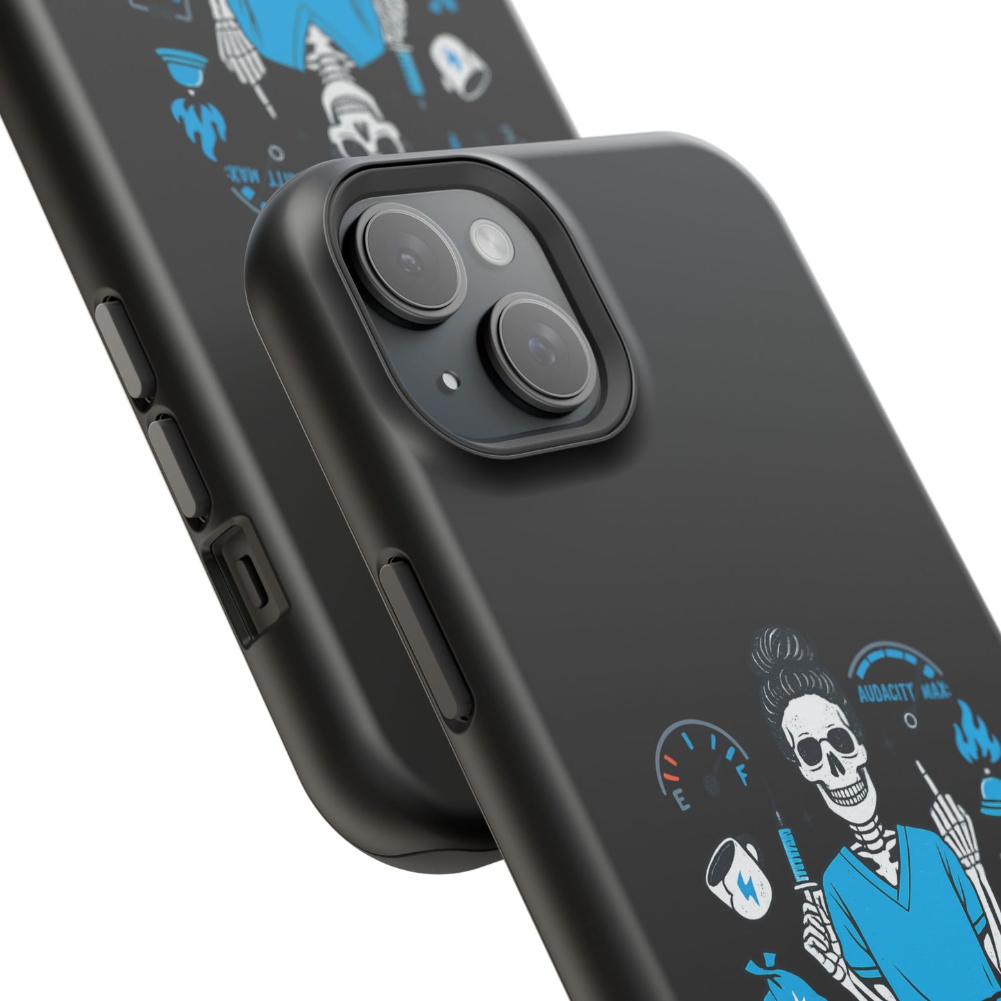 “Running on Empty and Audacity” – Nurse Chaos Phone Case
