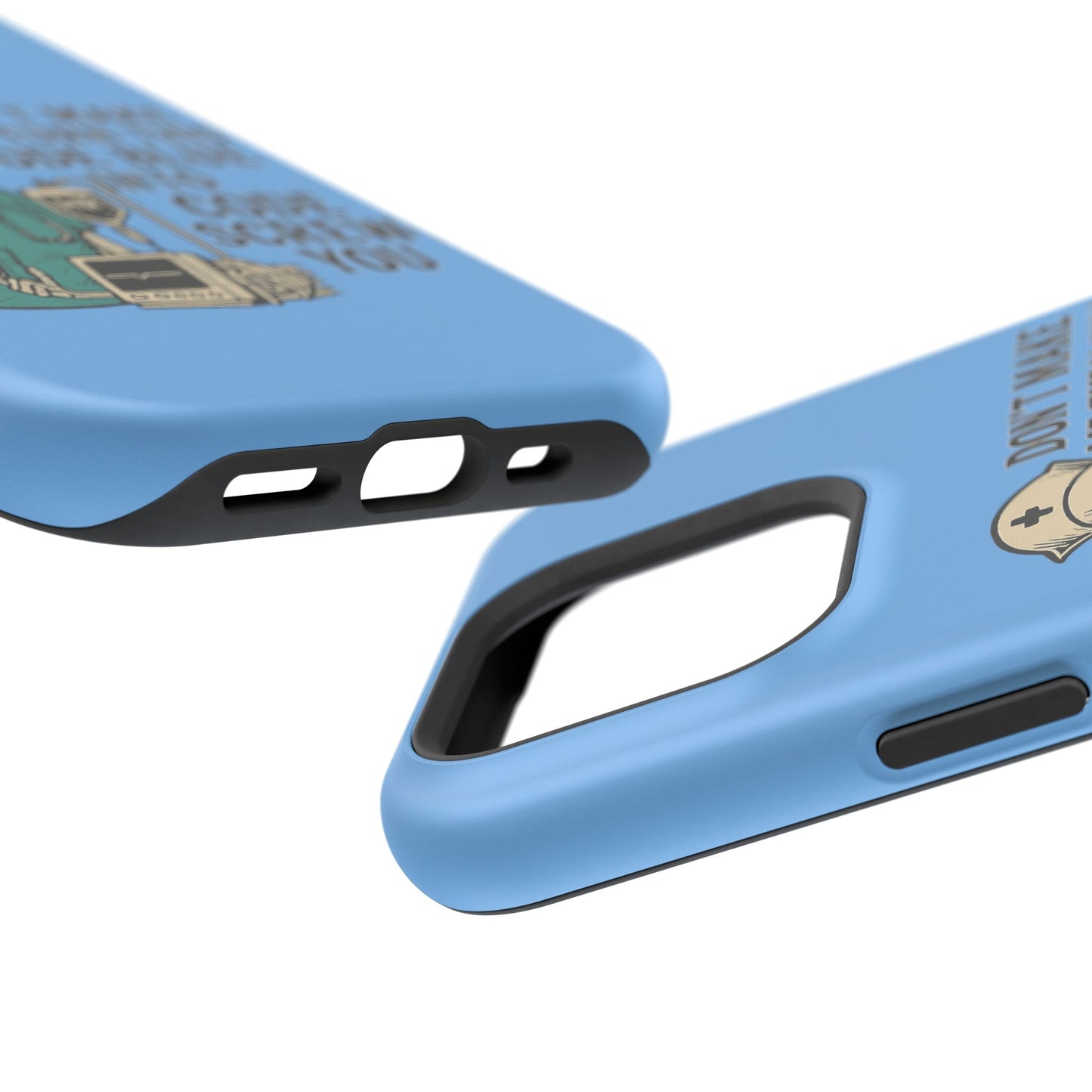 Magnetic Phone Cases with Medical Humor - Unique Gift for Nurses, Medical Professionals, Halloween, Birthday, Nursing School