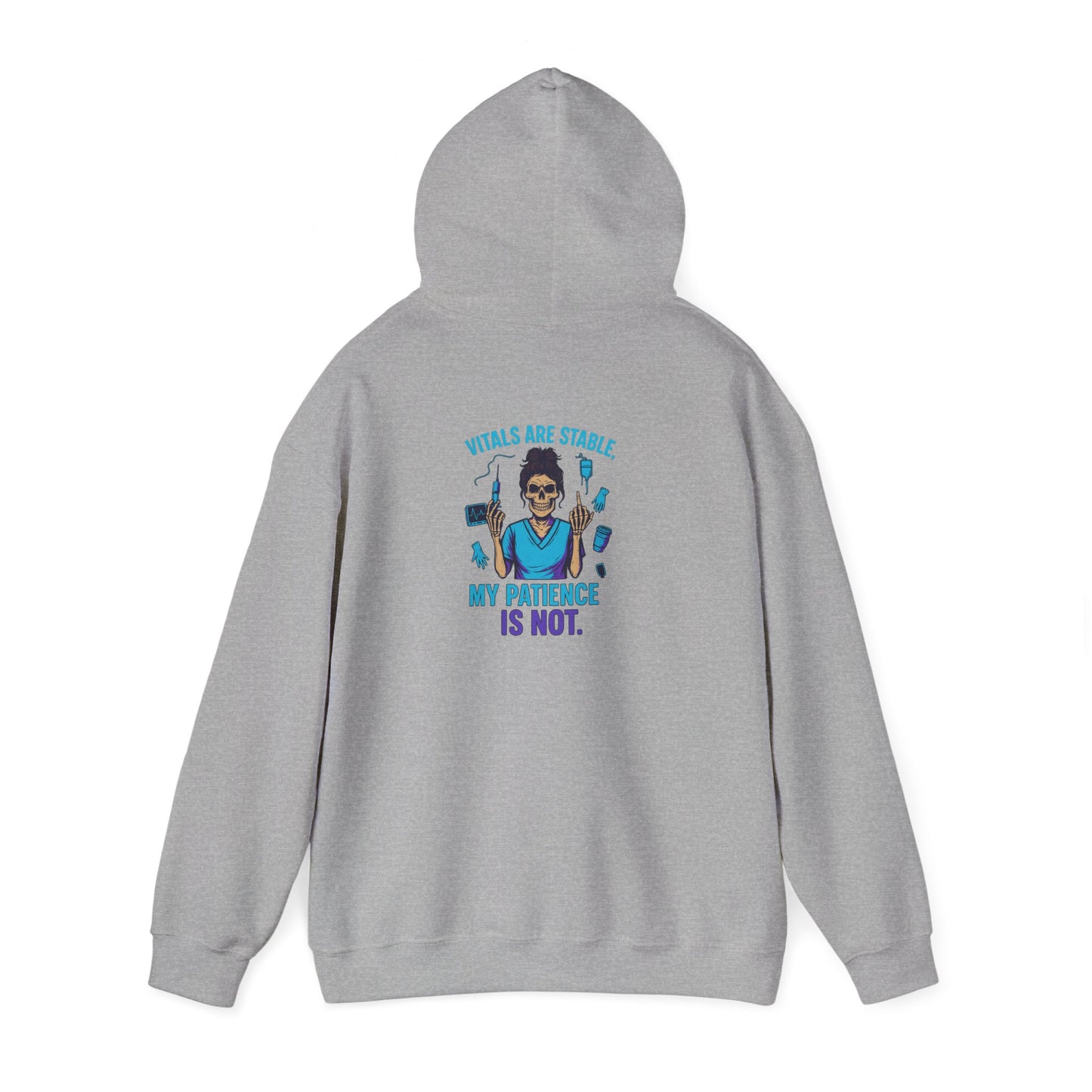 Vibrant Graphic Hoodie for the Patient and Persistent, Unisex Hooded Sweatshirt, Trendy Pullover, Gift for Friends, Comfortable [...]