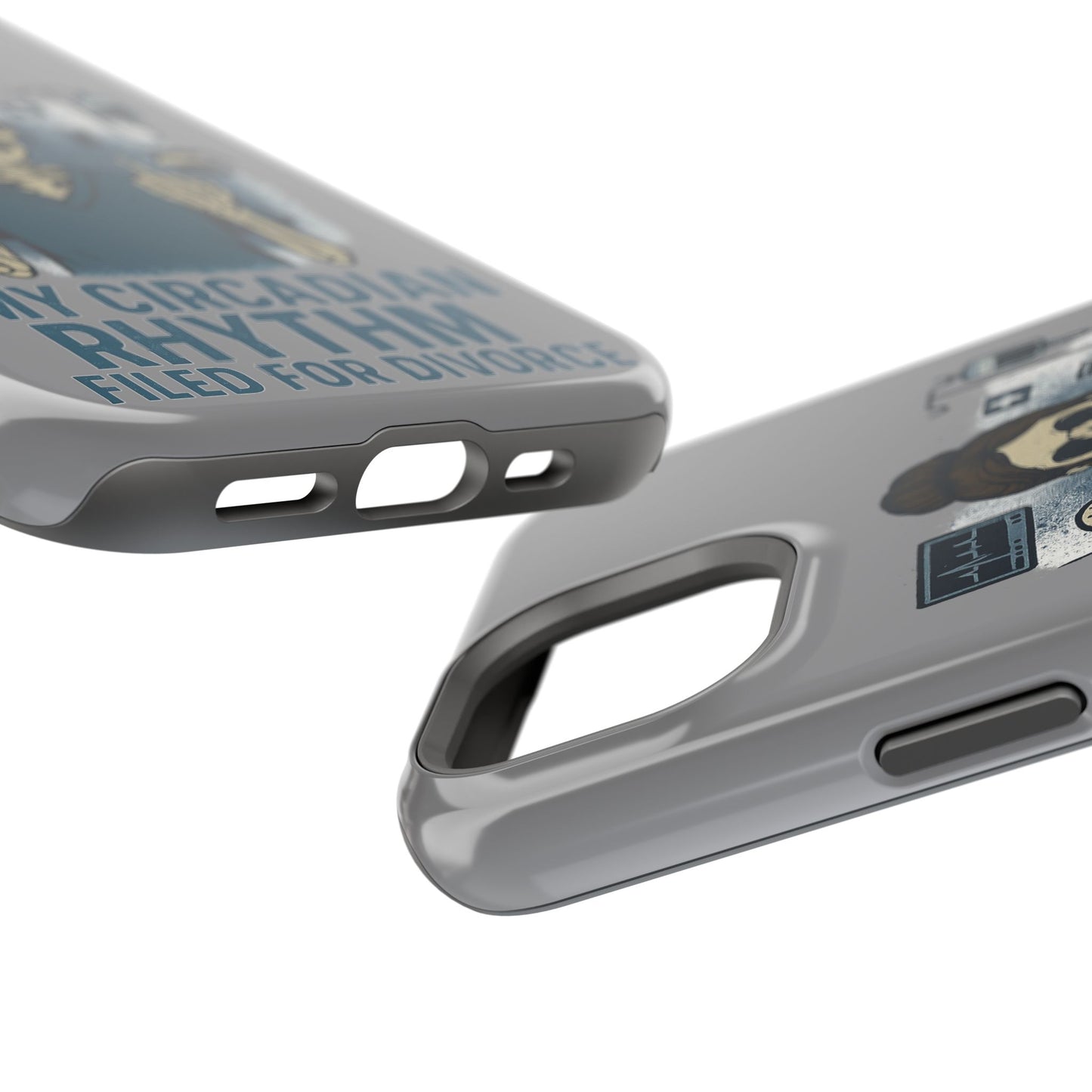 “My Circadian Rhythm Filed for Divorce” – Chaotic Nurse Phone Case