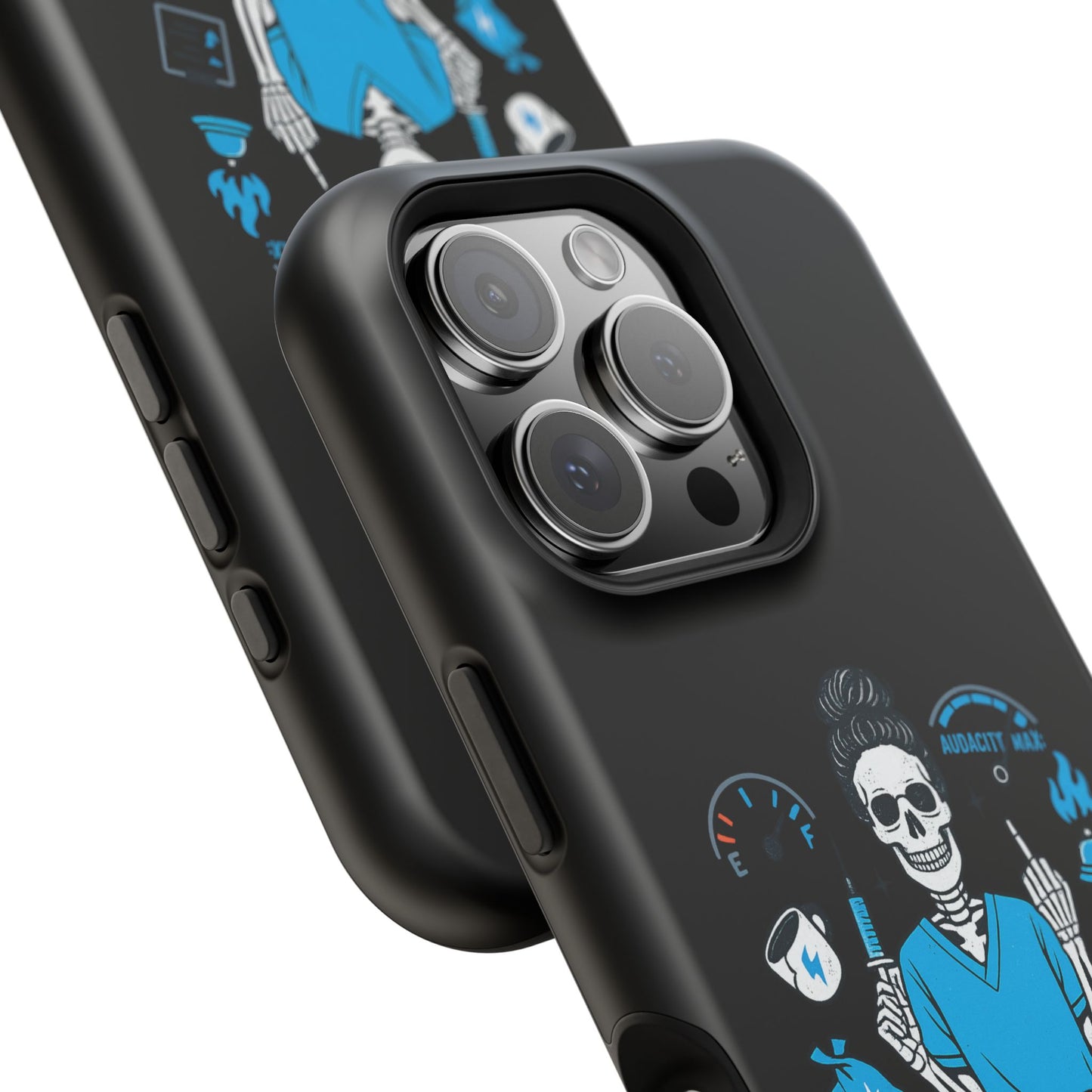 “Running on Empty and Audacity” – Nurse Chaos Phone Case