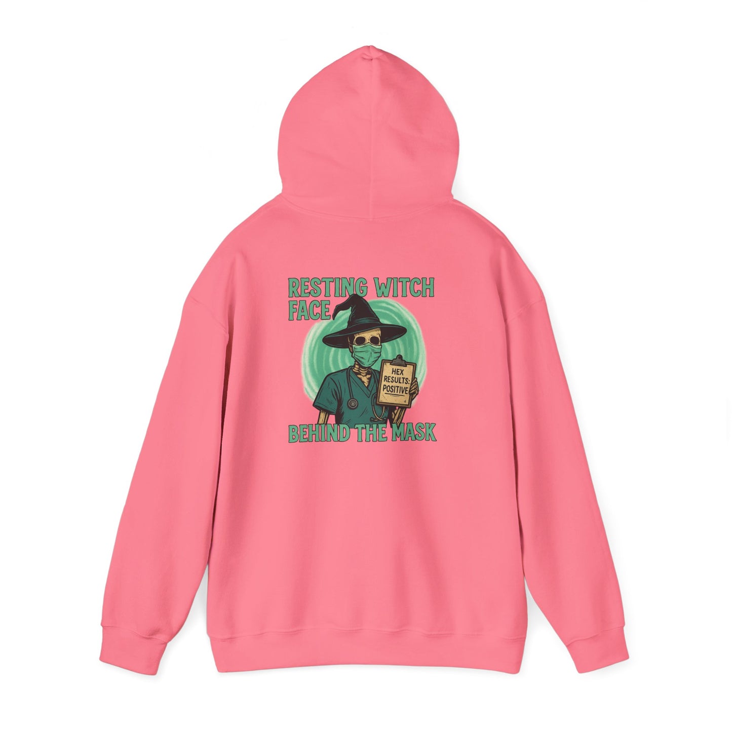 Resting Witch Face Unisex Hooded Sweatshirt, Halloween Sweatshirt, Funny Sweatshirt, Gift for Her/Him, Cozy Hoodie, Fall Fashion, [...]
