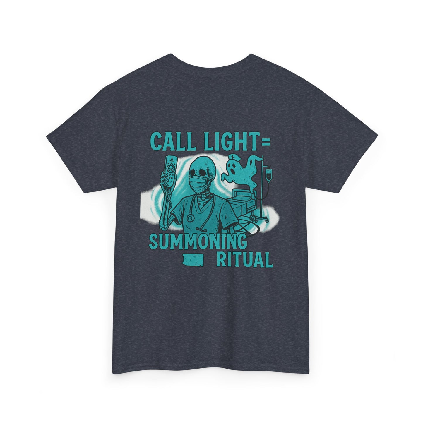 Mystical Summoning Tee, Unisex Everyday Shirt, Graphic Tee for Spooky Season, Perfect for Rituals or Gatherings, Unique Gift Idea