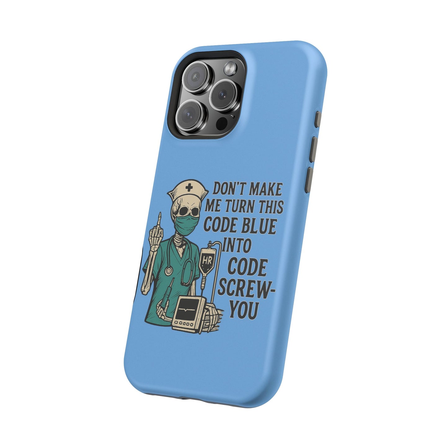 Magnetic Phone Cases with Medical Humor - Unique Gift for Nurses, Medical Professionals, Halloween, Birthday, Nursing School