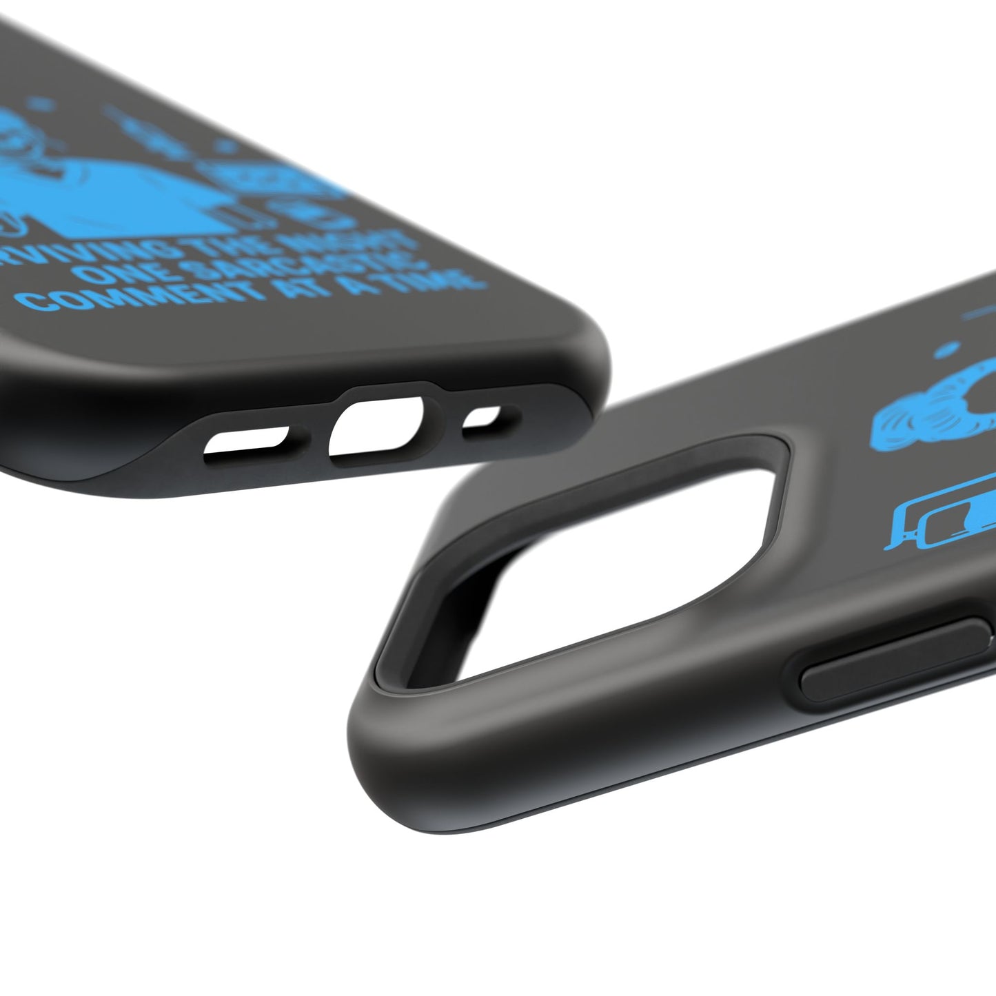 “Surviving the Night One Sarcastic Comment at a Time” – Nurse Life Phone Case