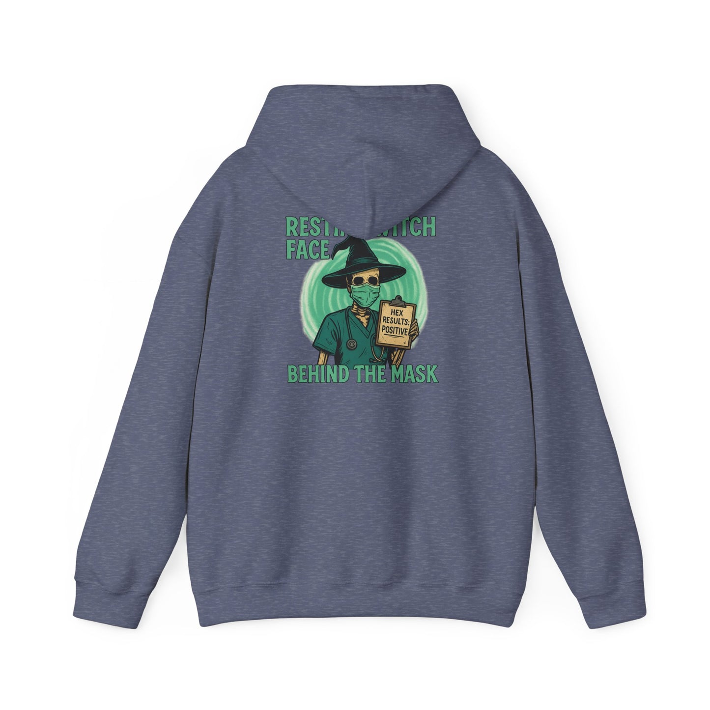 Resting Witch Face Unisex Hooded Sweatshirt, Halloween Sweatshirt, Funny Sweatshirt, Gift for Her/Him, Cozy Hoodie, Fall Fashion, [...]