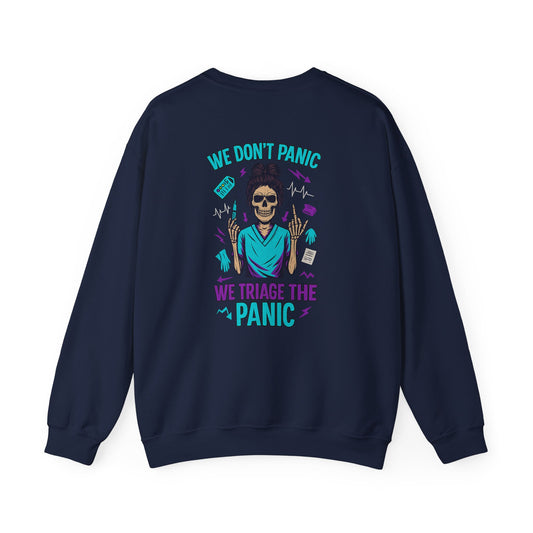 Vintage-Inspired Graphic Crewneck Sweatshirt, Unisex Sweatshirt, Halloween Sweatshirt, Gifting for Healthcare Workers, Motivational [...]