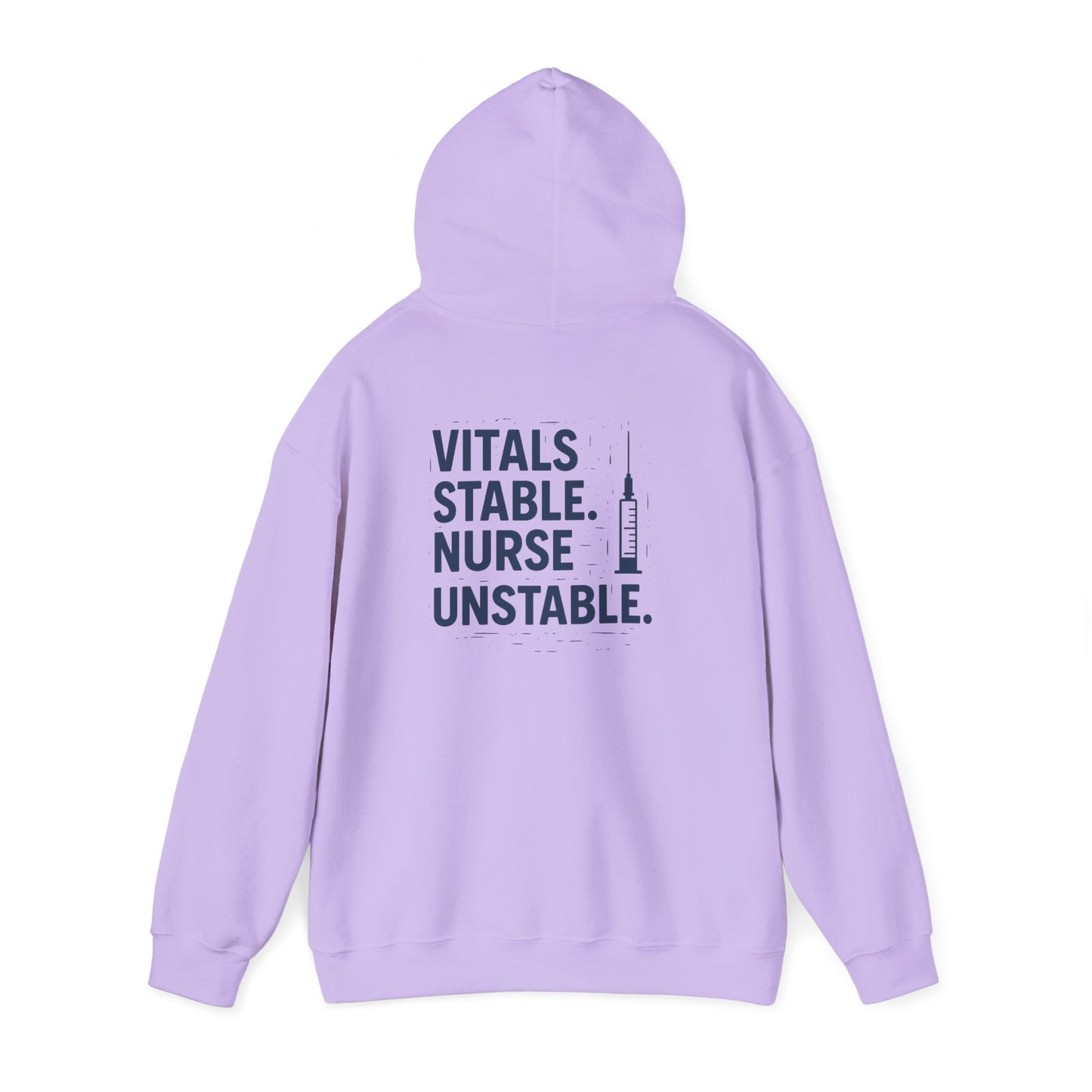 “Vitals Stable. Nurse Unstable.” – Chaotic Nurse Hoodie