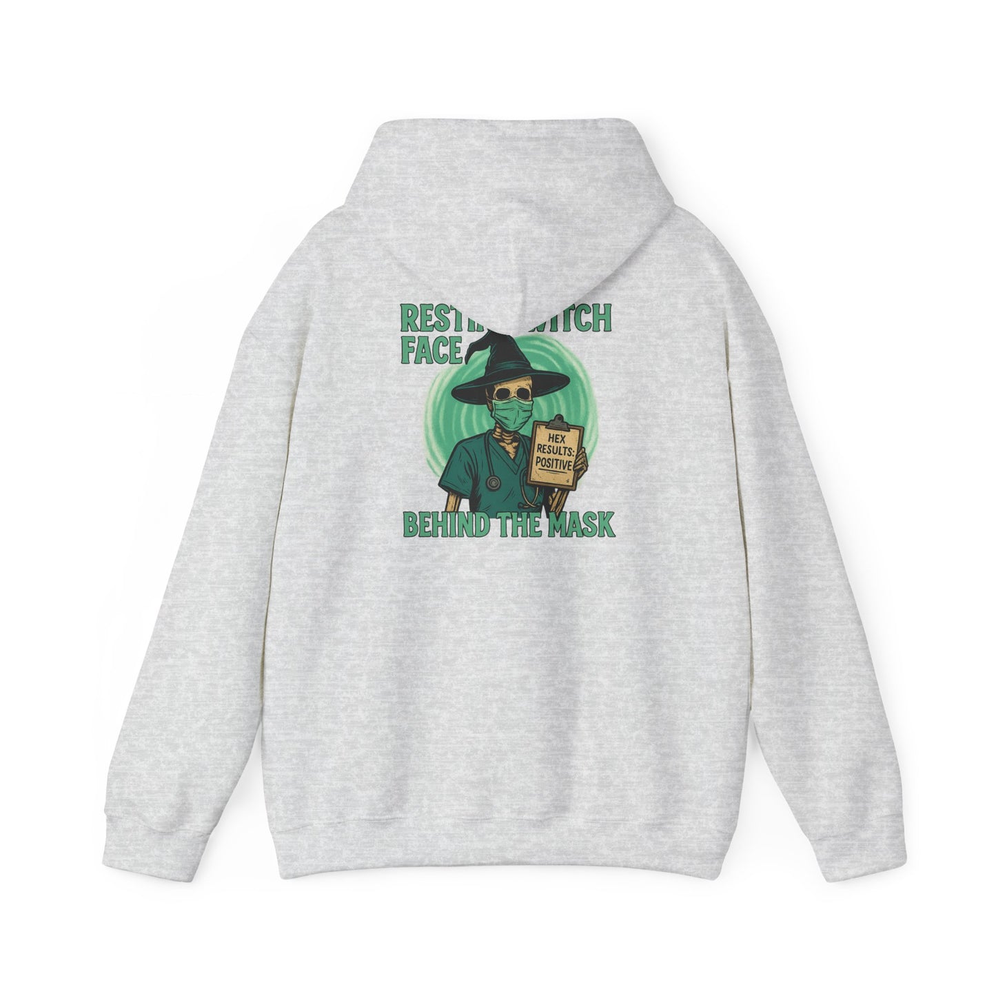 Resting Witch Face Unisex Hooded Sweatshirt, Halloween Sweatshirt, Funny Sweatshirt, Gift for Her/Him, Cozy Hoodie, Fall Fashion, [...]