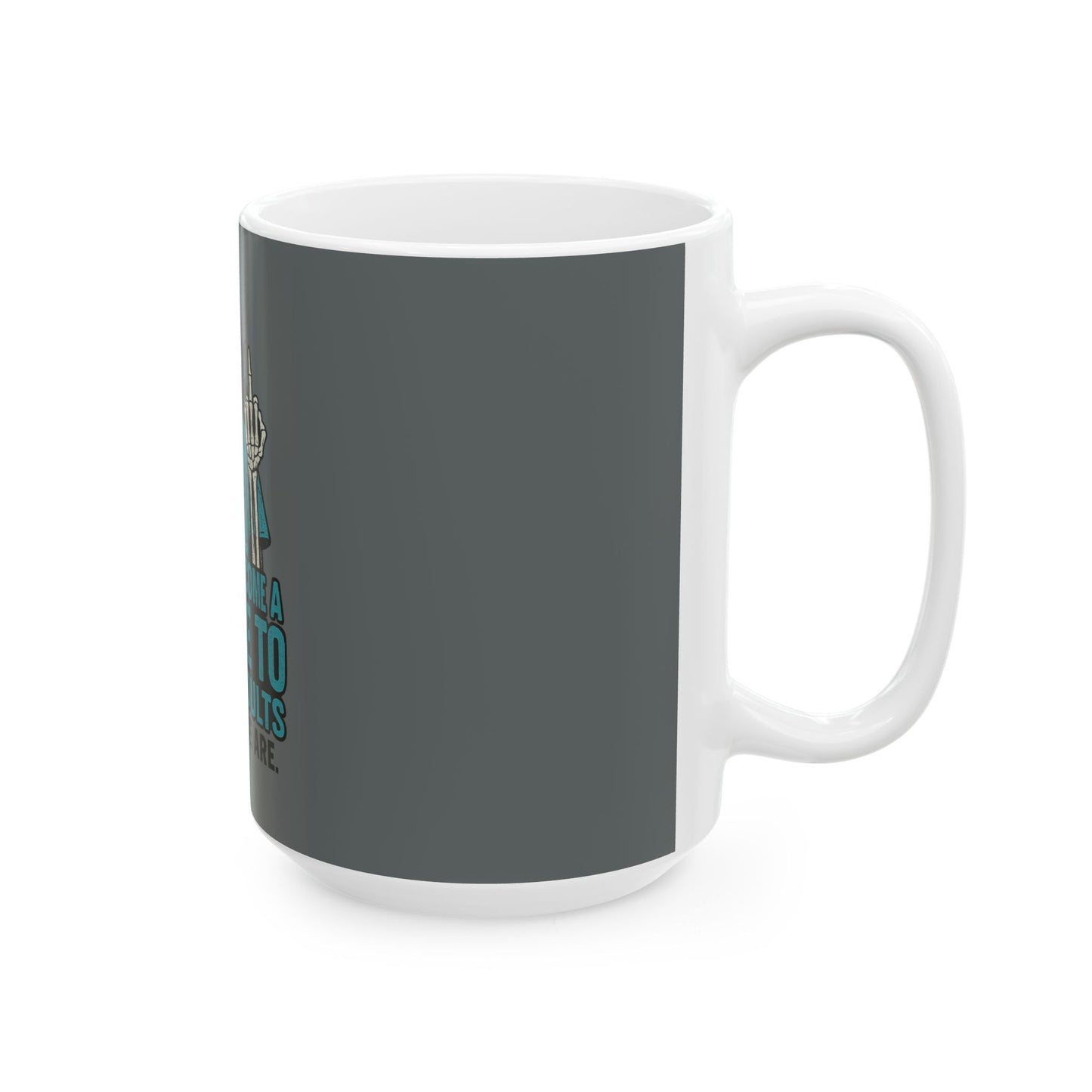 Nurse Humor Ceramic Mug - Funny Gift for Healthcare Workers and Nursing Students