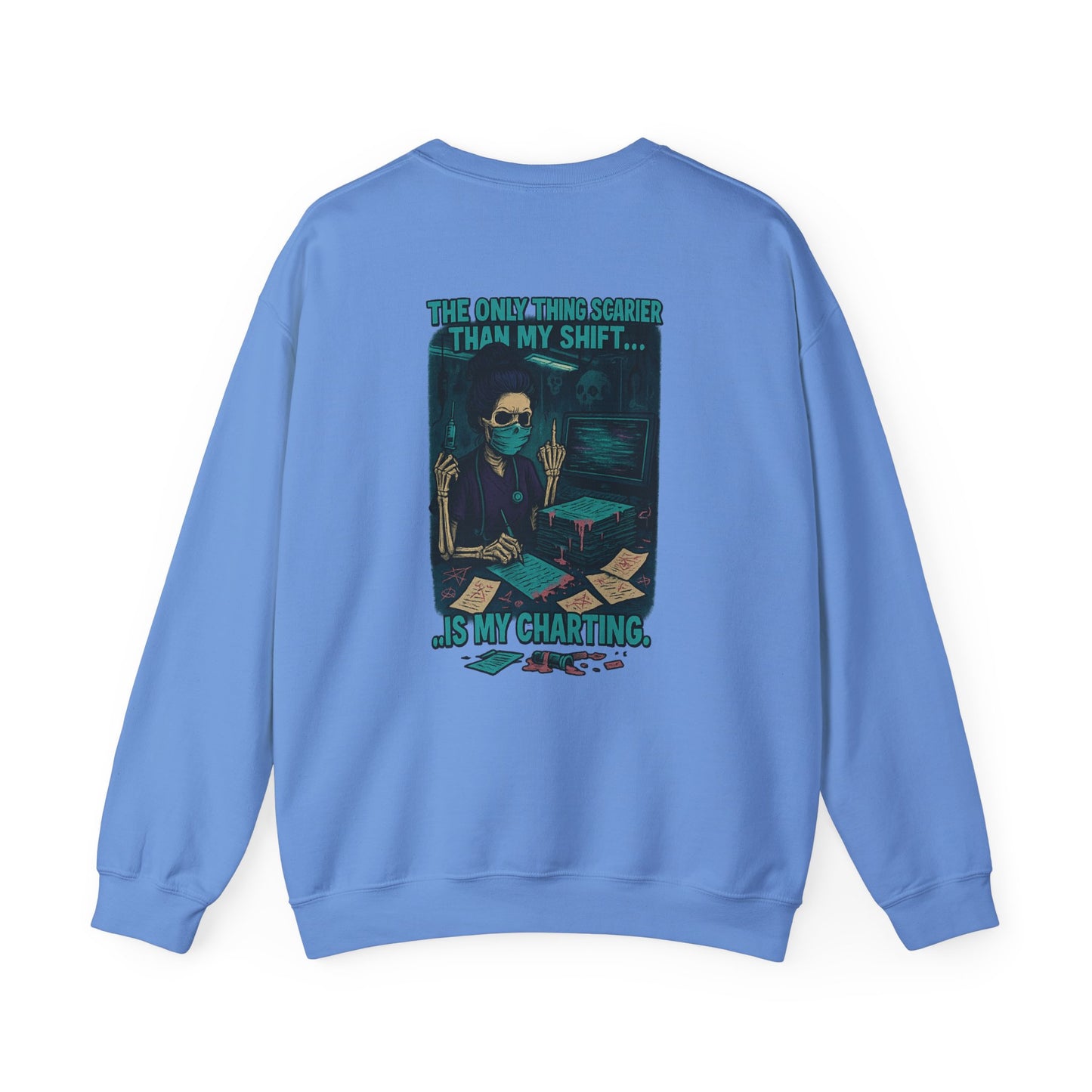 Funny Medical Crewneck Sweatshirt, Unisex Sweatshirt for Nurses, Medical Humor Apparel, Healthcare Gift, Comfortable Pullover