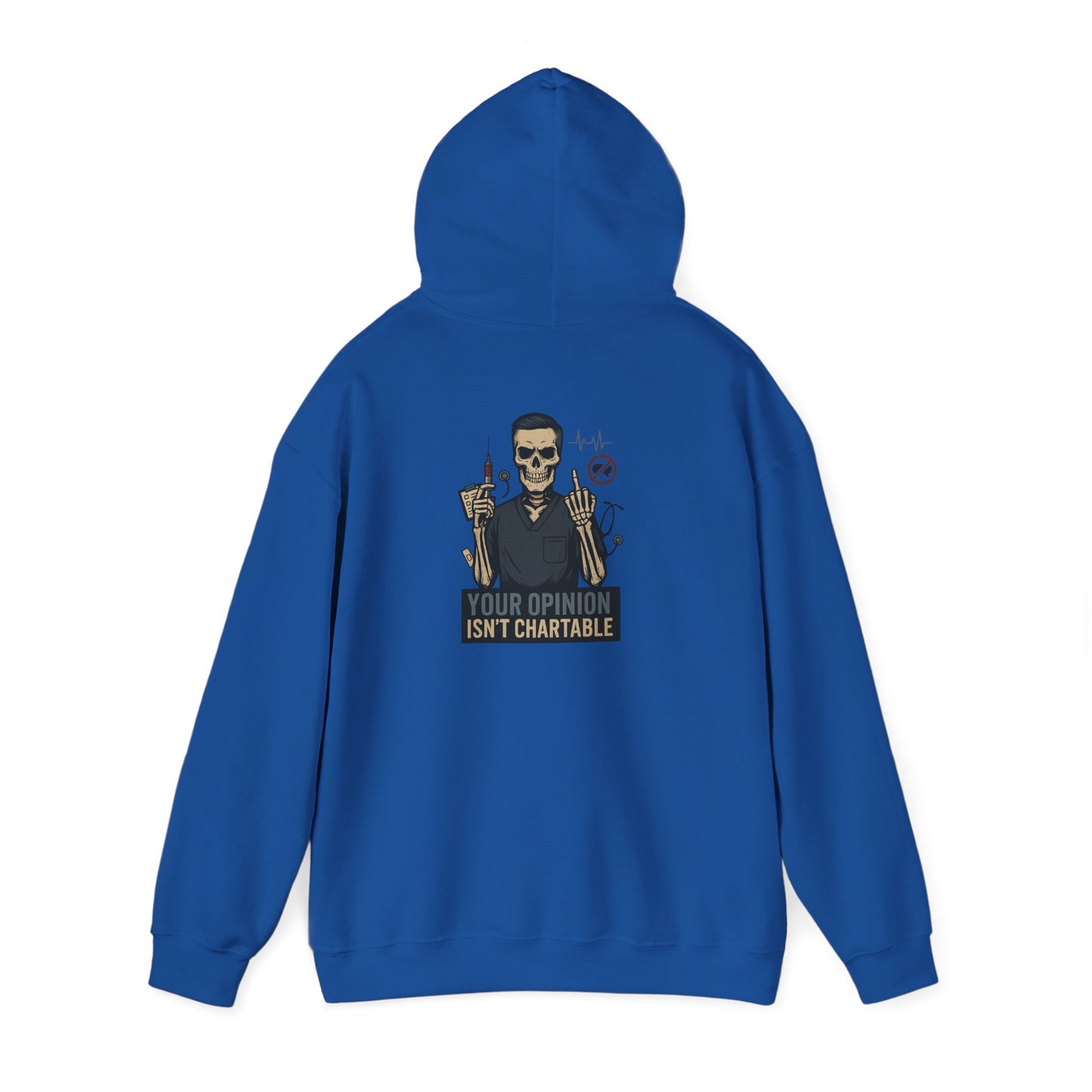 “Your Opinion Isn’t Chartable” – Men’s Chaos Hoodie