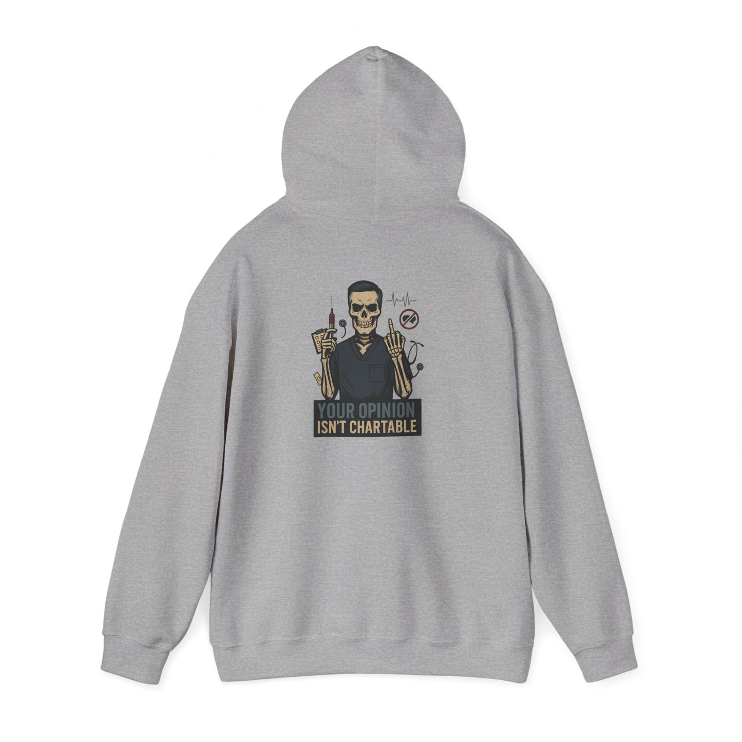 “Your Opinion Isn’t Chartable” – Men’s Chaos Hoodie