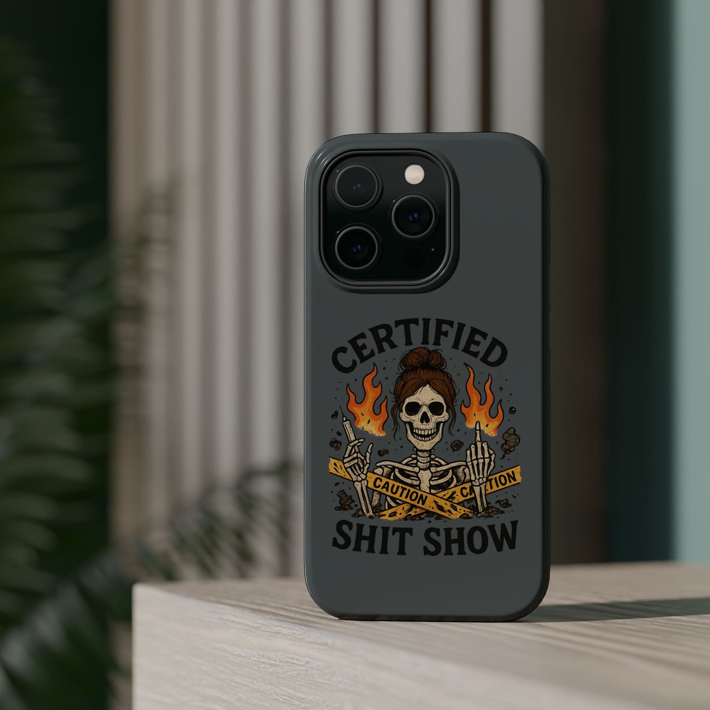 “Certified Shit Show” – Chaotic Nurse Phone Case
