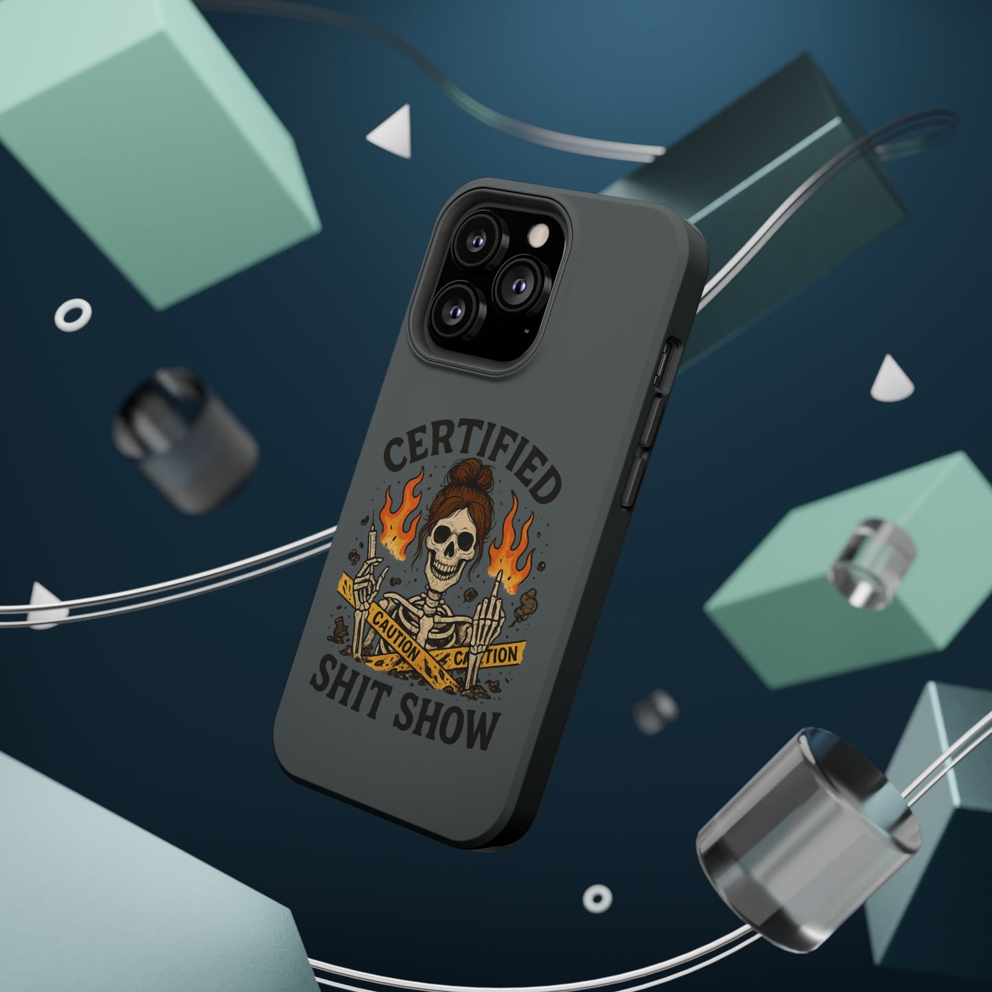 “Certified Shit Show” – Chaotic Nurse Phone Case